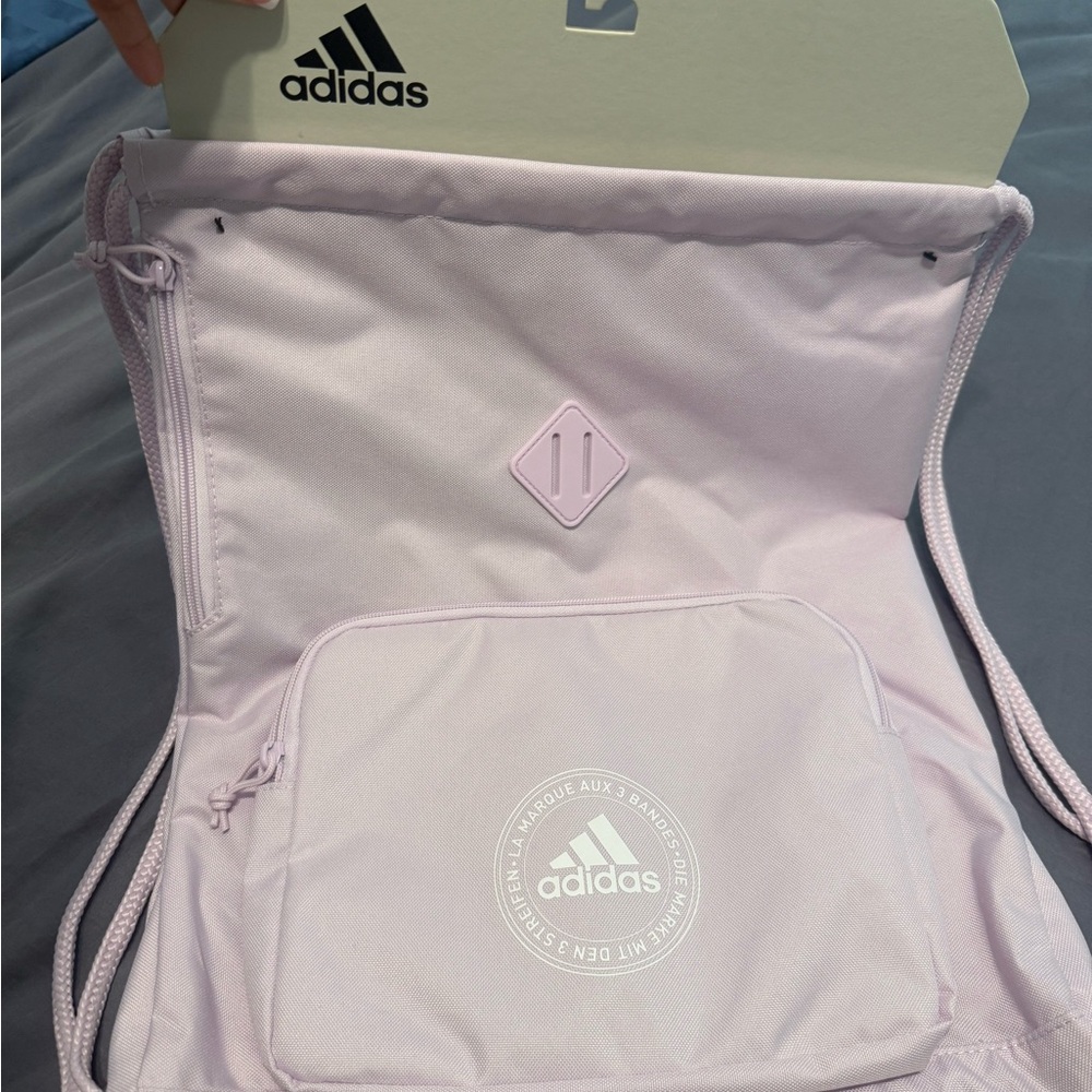 Adidas Ice Lavender backpack